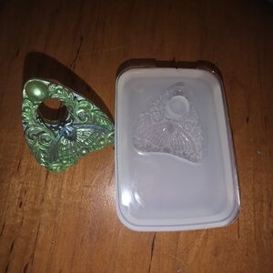 Ouija Planchette With Embossed Moth Mold For Resin/ Polymer Clay Or Baking